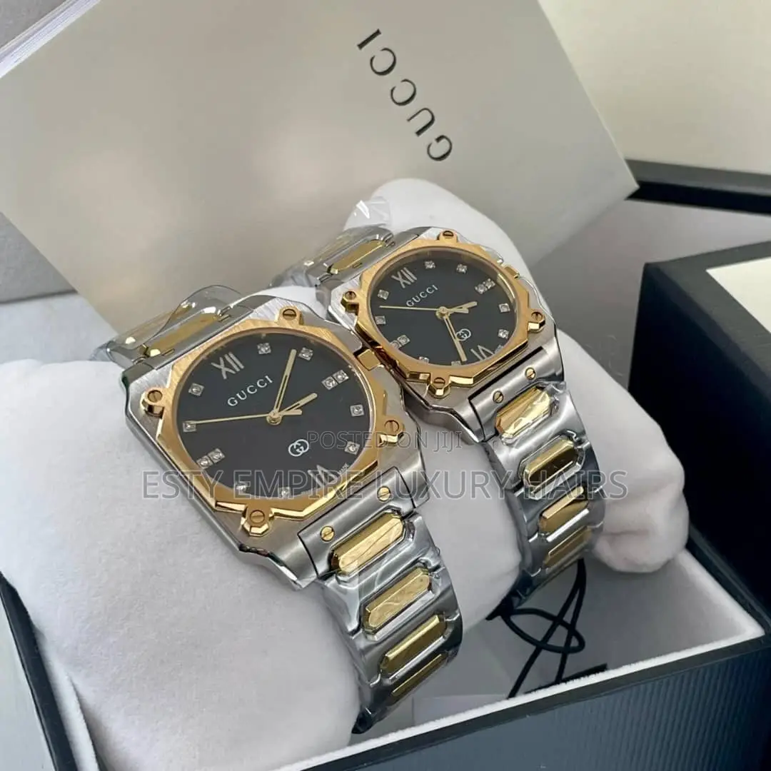 High Quality Couple Gucci Chain Watches