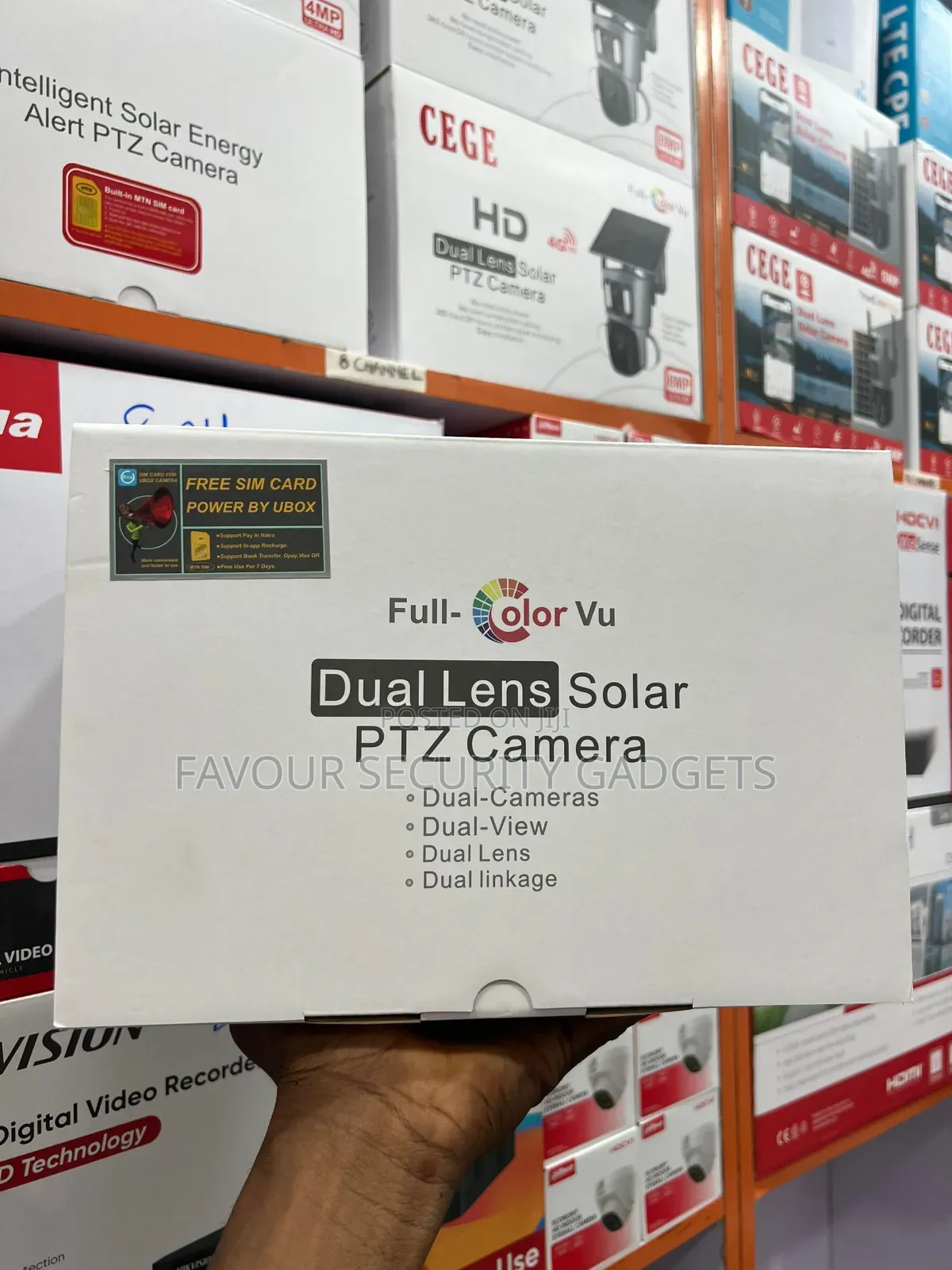 4g Solar PTZ Dual Lens Camera