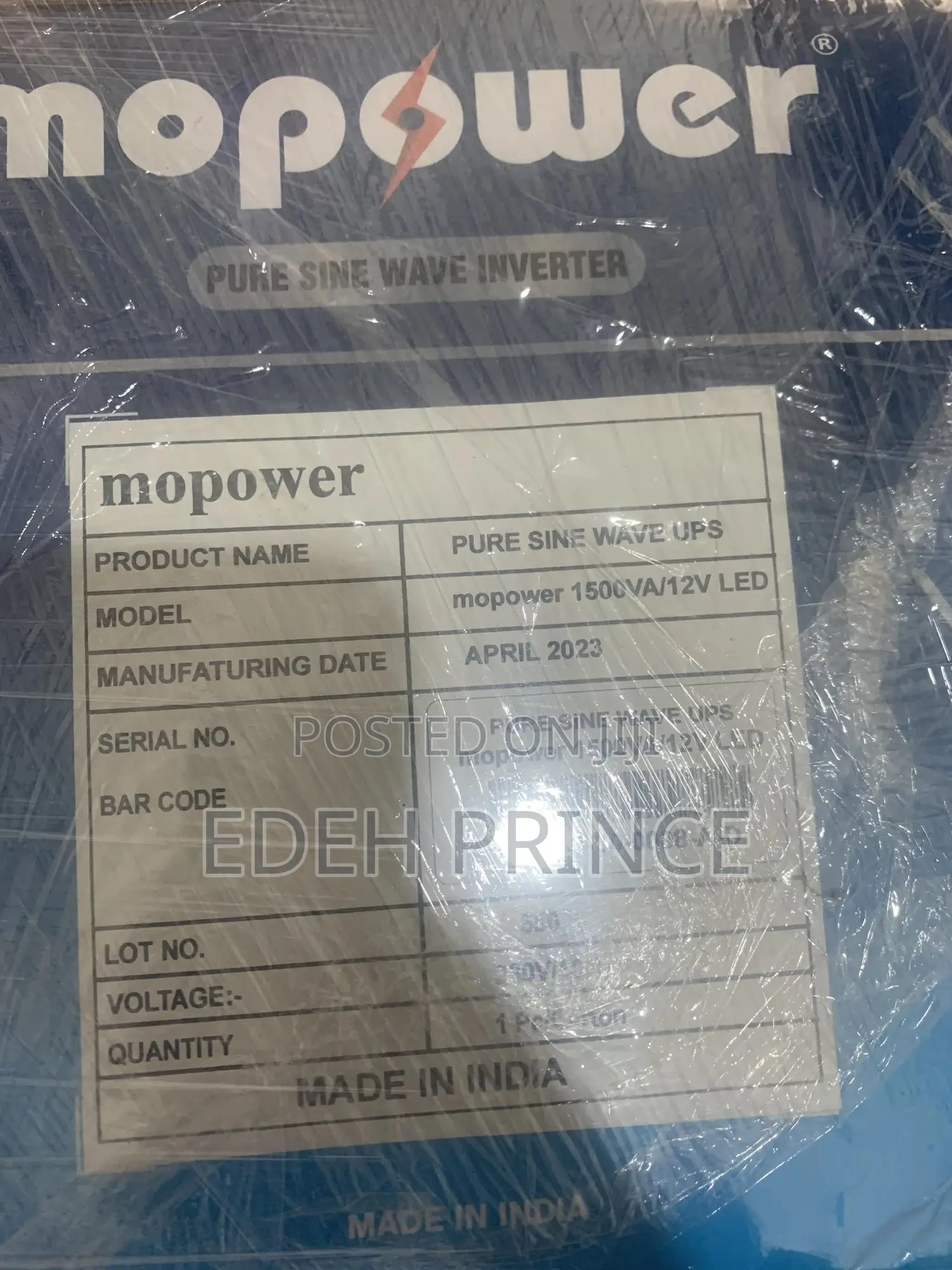 1.5kva Mopower Inverters