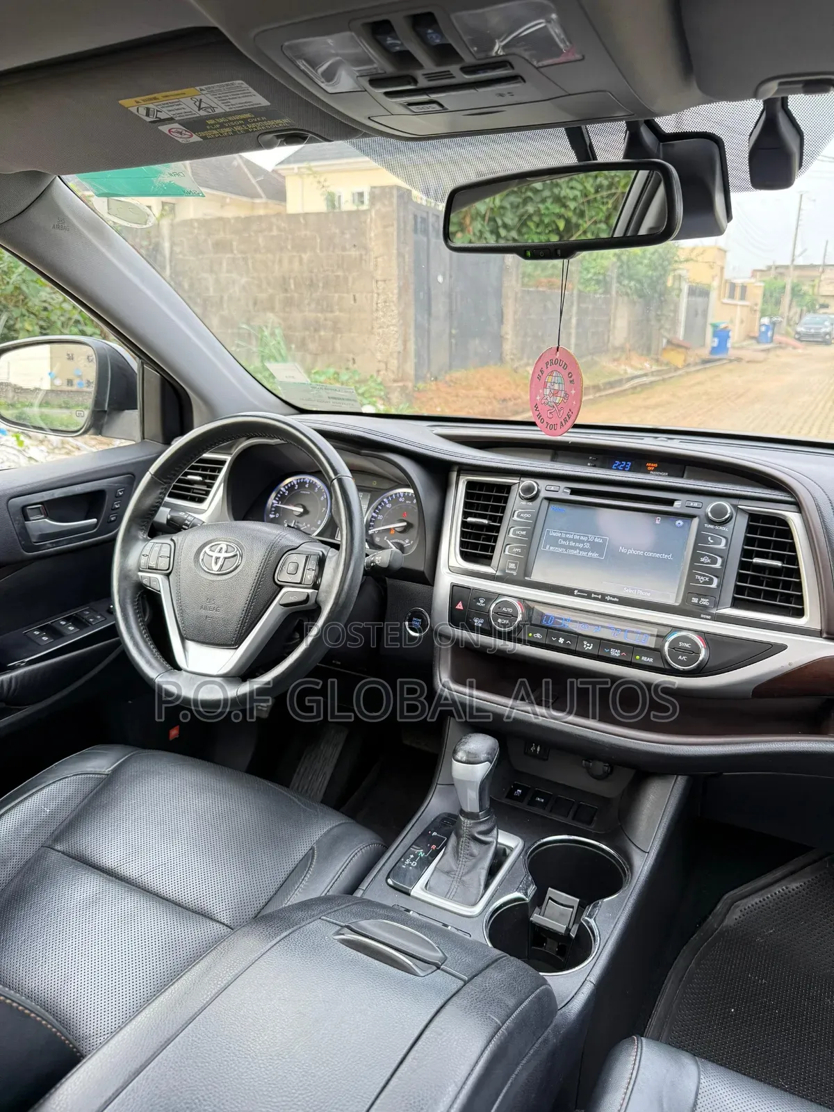 Toyota Highlander Limited Platinum V6 4x2 (3.5L 6cyl 6A) 2016 Black