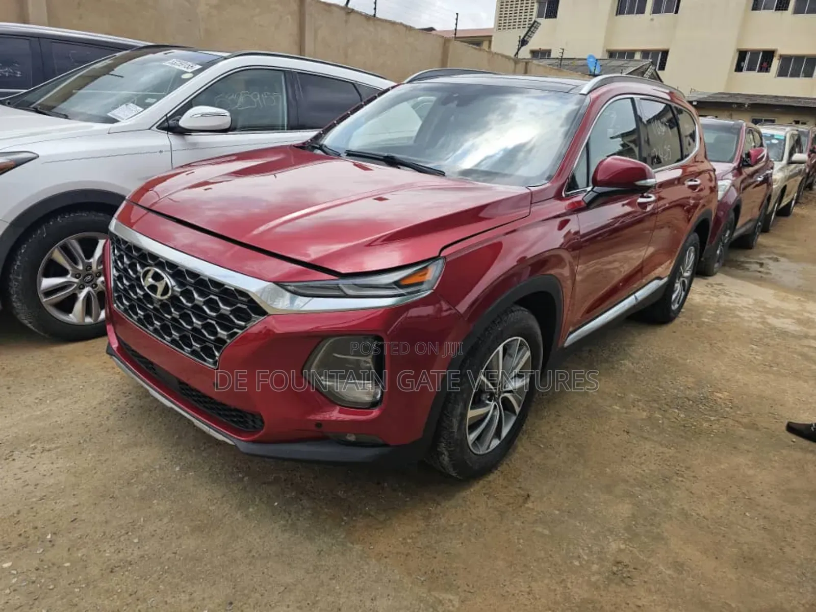Hyundai Santa Fe Limited 2.0T FWD 2019 Red