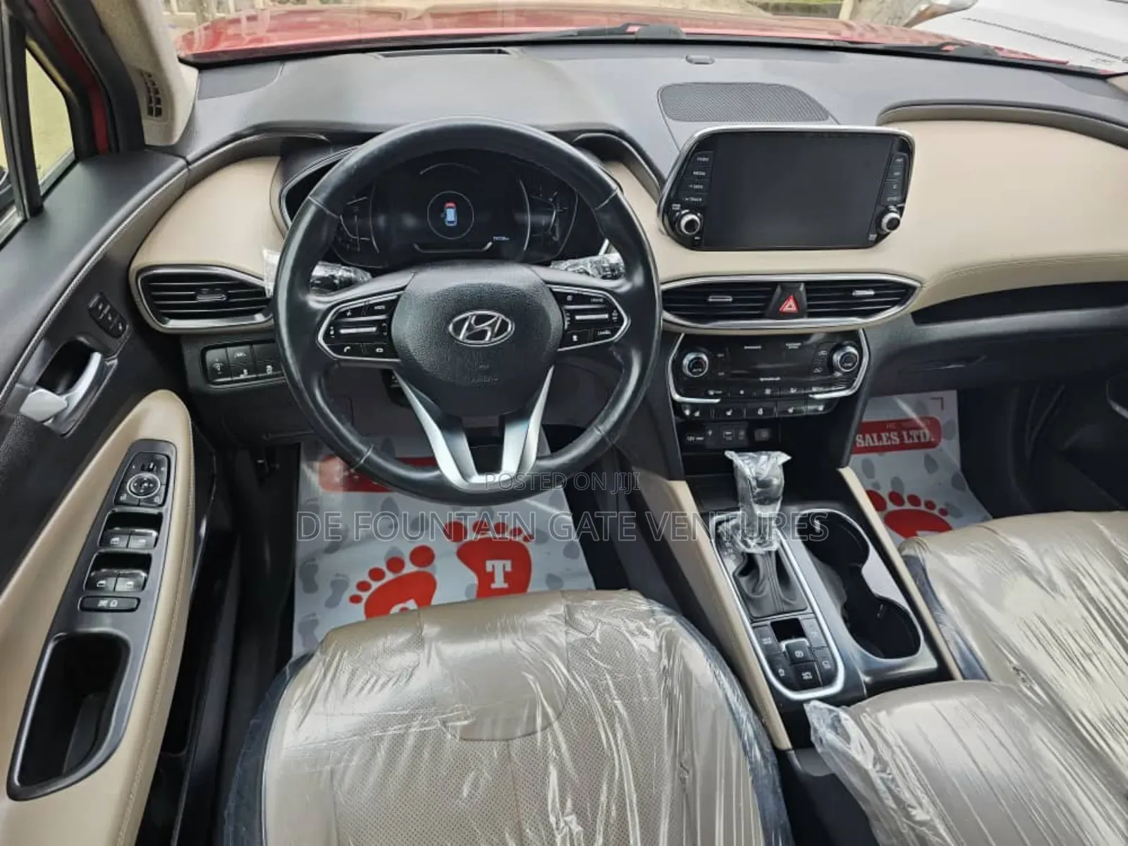 Hyundai Santa Fe Limited 2.0T FWD 2019 Red
