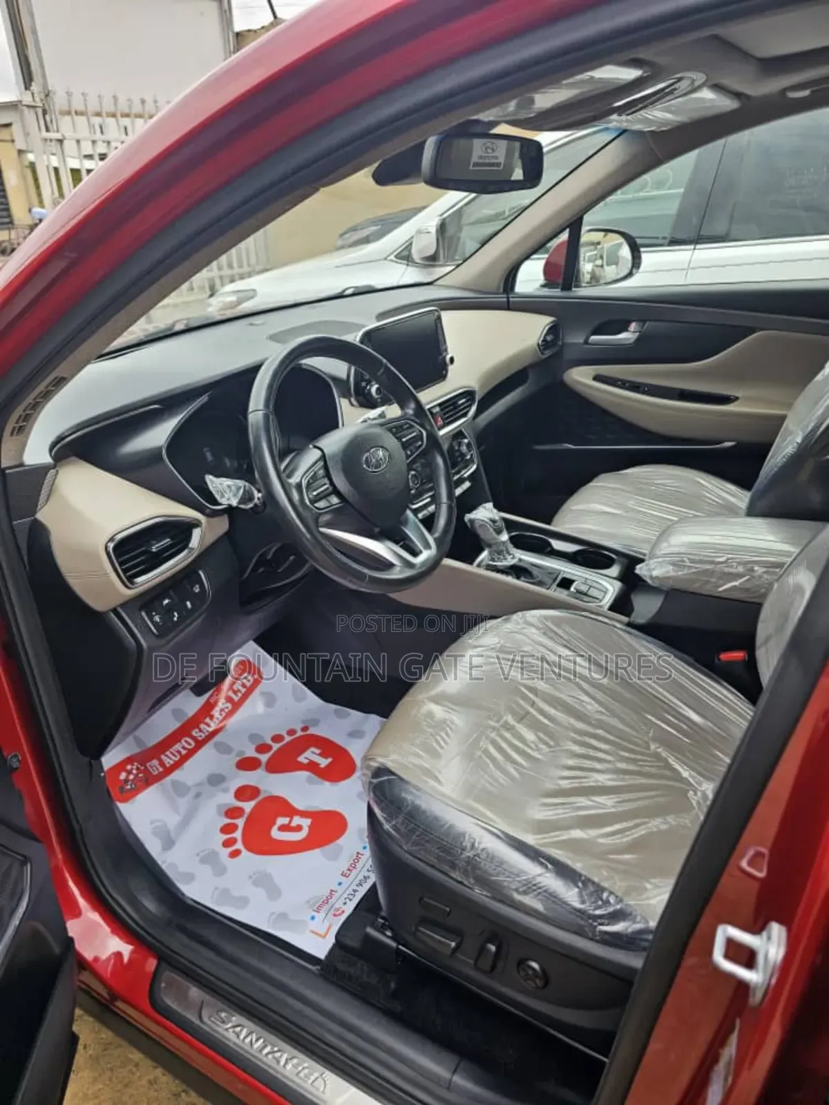Hyundai Santa Fe Limited 2.0T FWD 2019 Red
