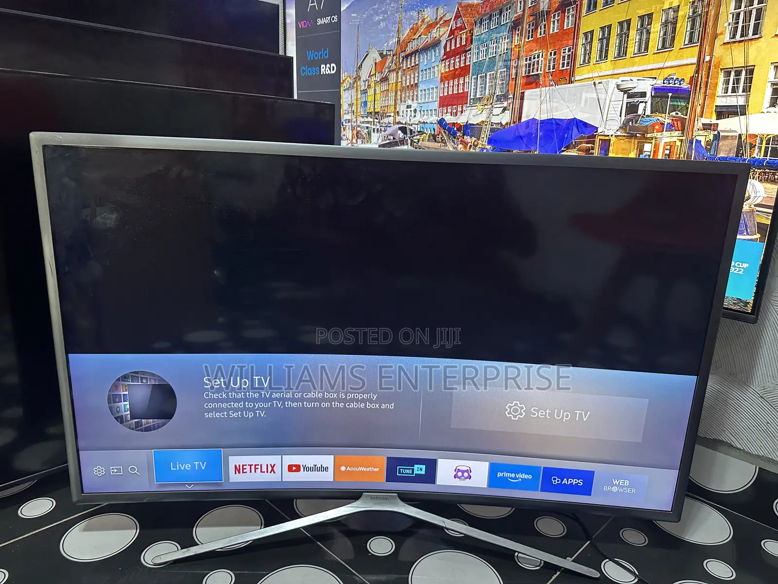 Samsung 40 Inch Curved Full Smart Tv