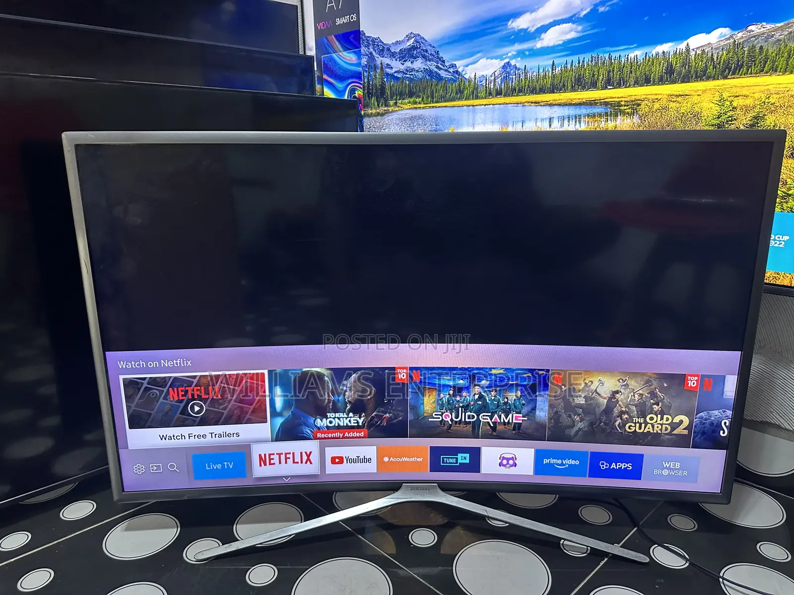 Samsung 40 Inch Curved Full Smart Tv
