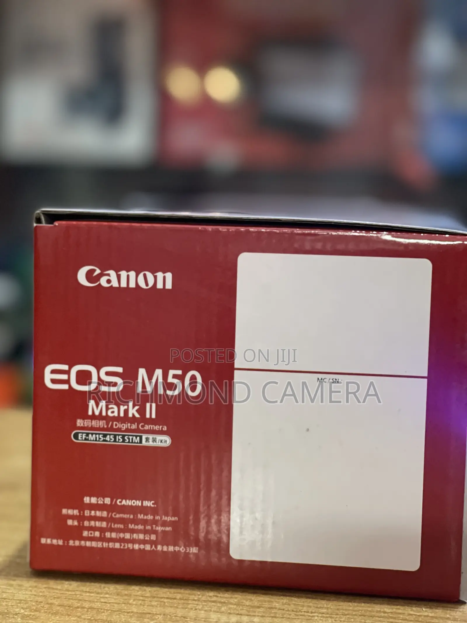 Canon M50 Mark Ii Mirrorless Camera