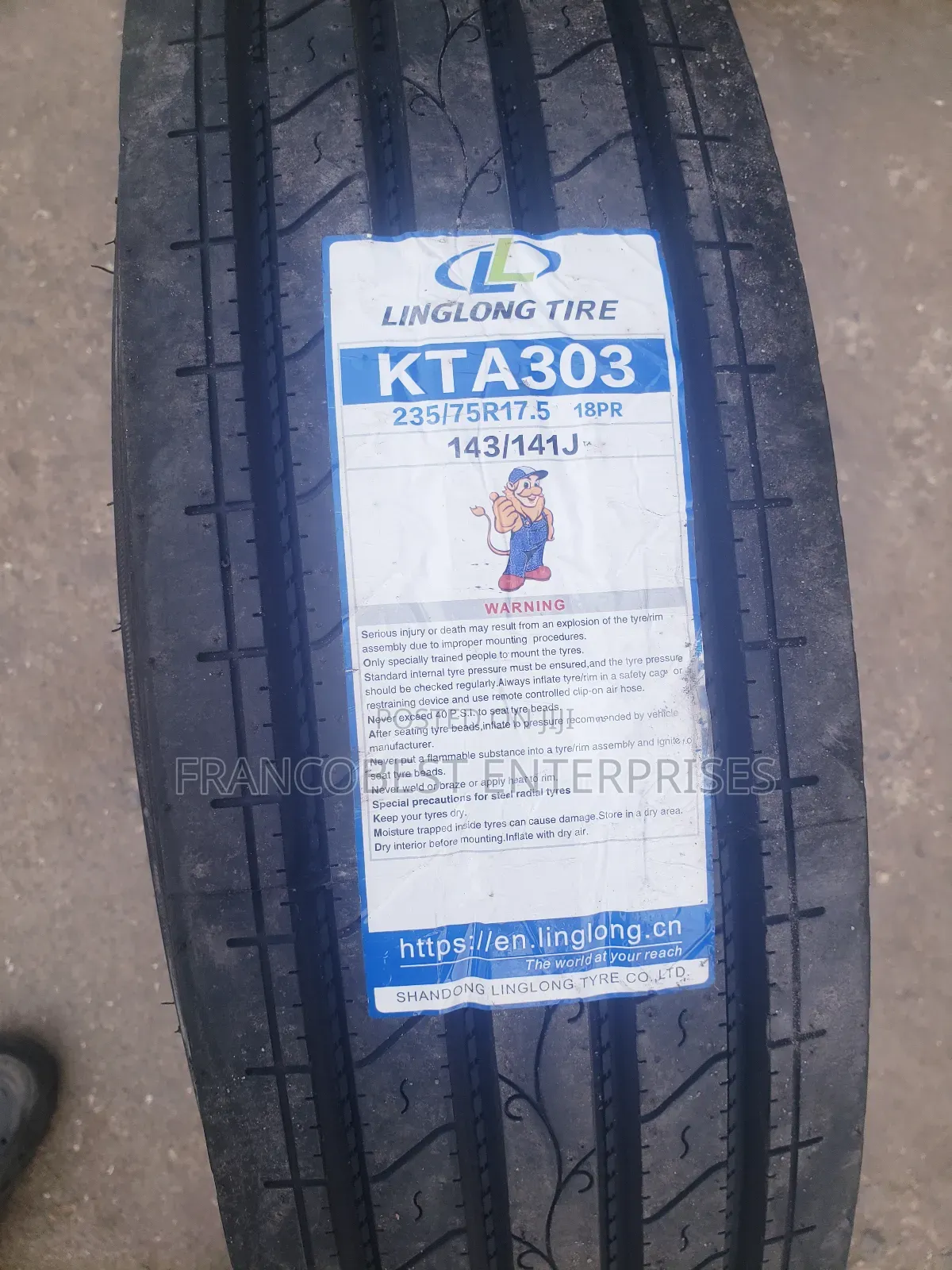 235/75r17.5 Linglong Tyre