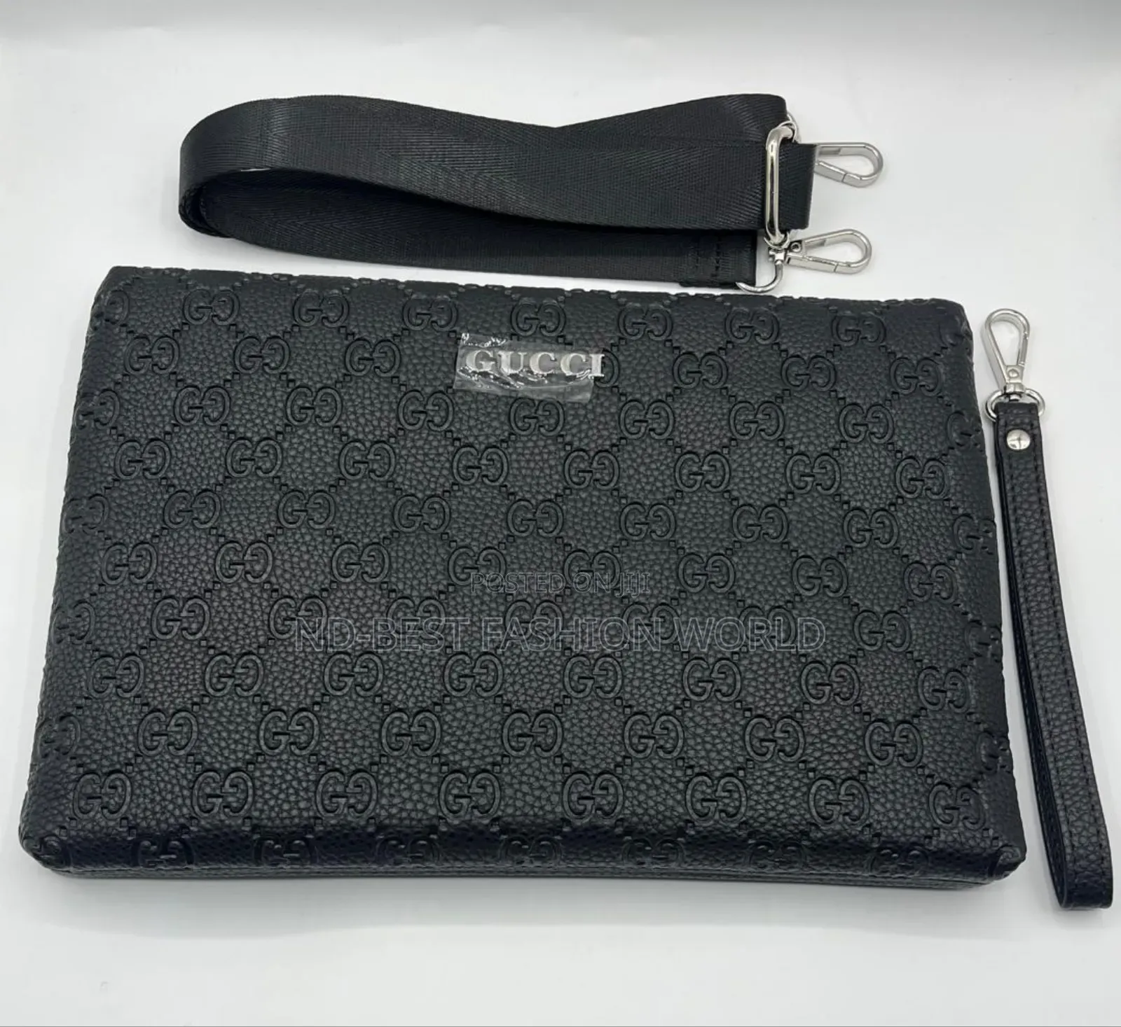 Gucci Leather Black Purse