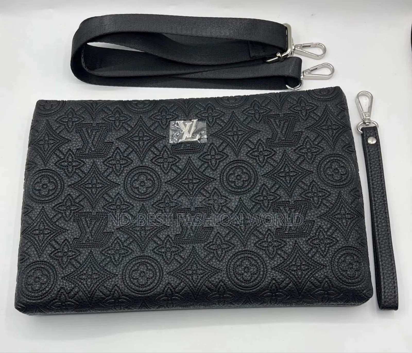 Black Gucci Leather Purse
