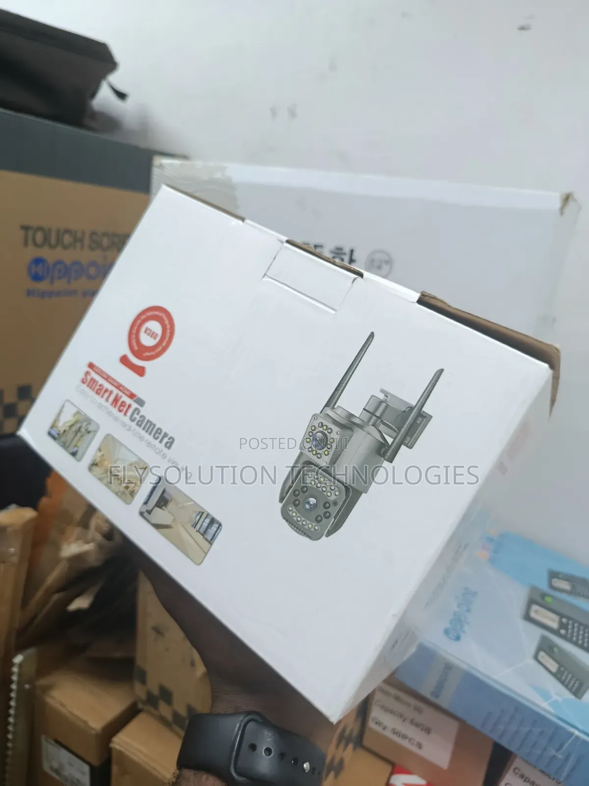V380 Pro Smart Net 4g Solar Powered Camera
