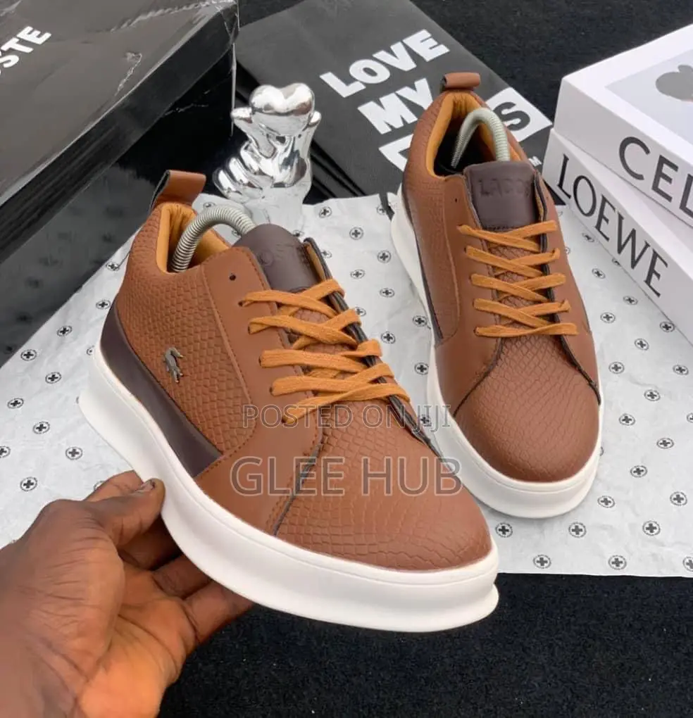 New Lacoste Lace-Up Loafers