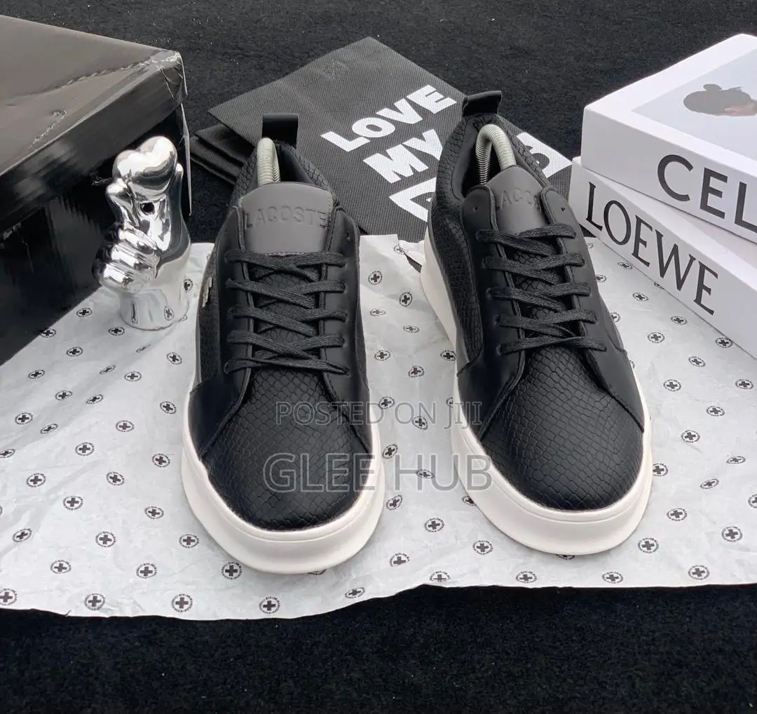 New Lacoste Lace-Up Loafers