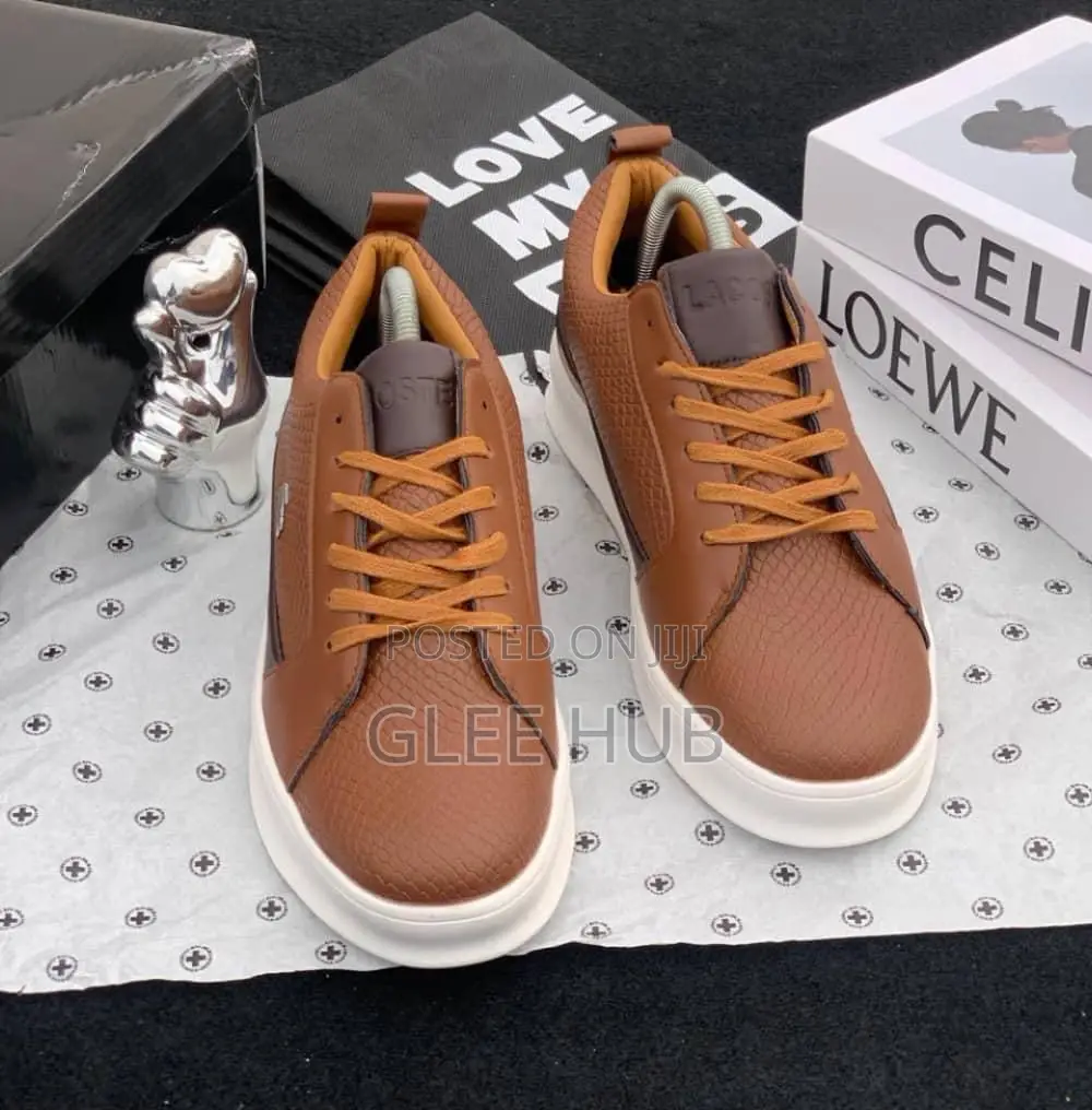 New Lacoste Lace-Up Loafers