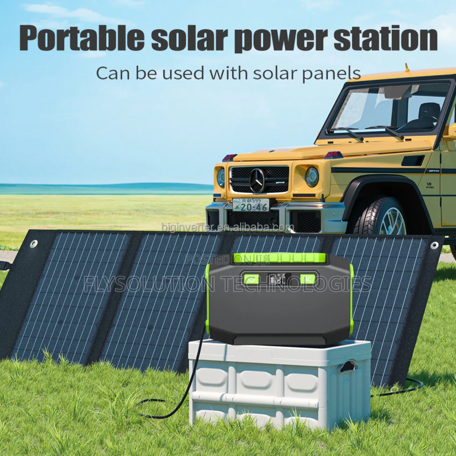 200w Portable Power Station 54600mah Solar Generator