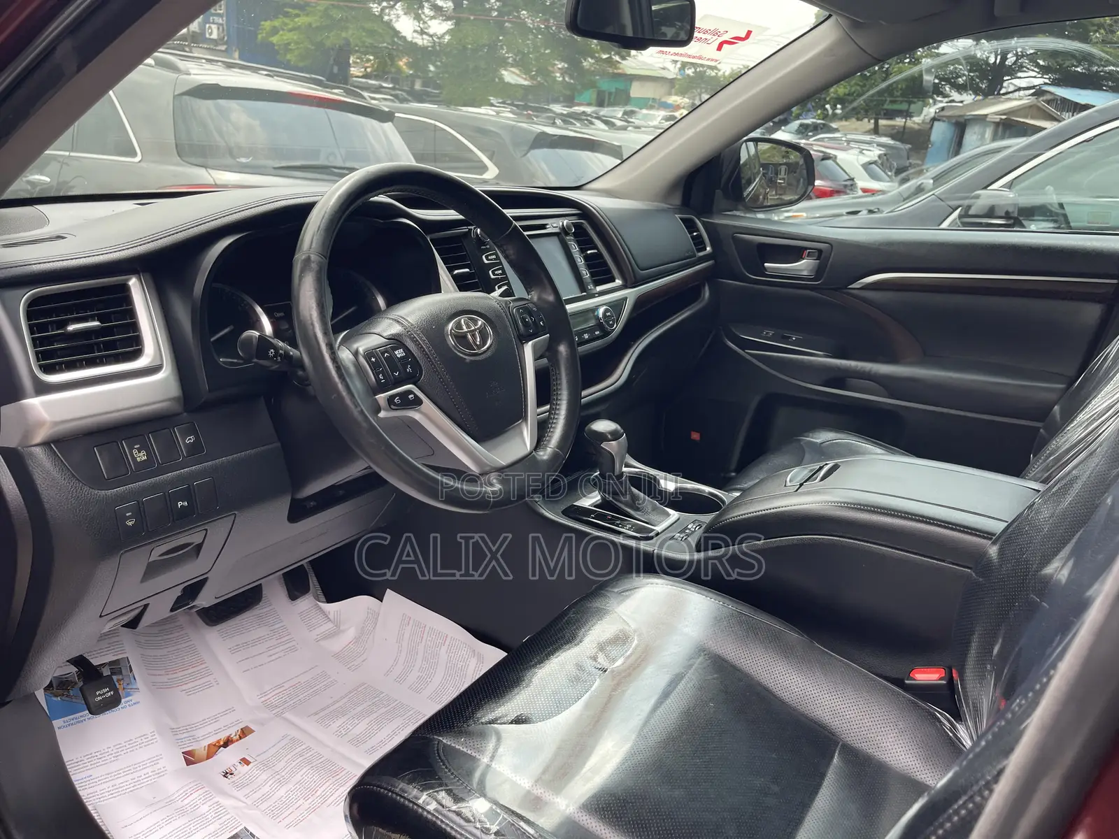 Toyota Highlander 2016 Red