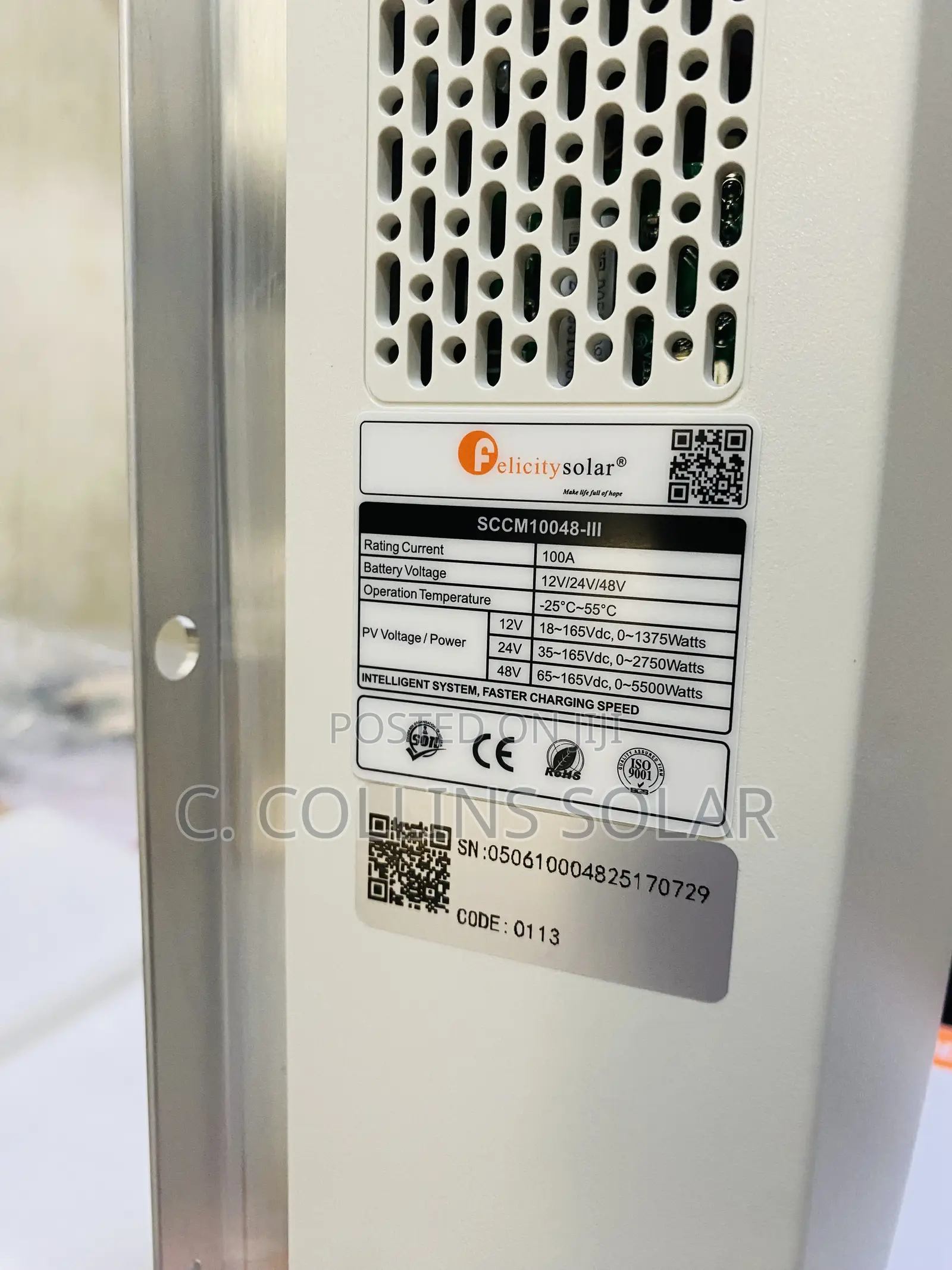 100a Felicity Charge Controller