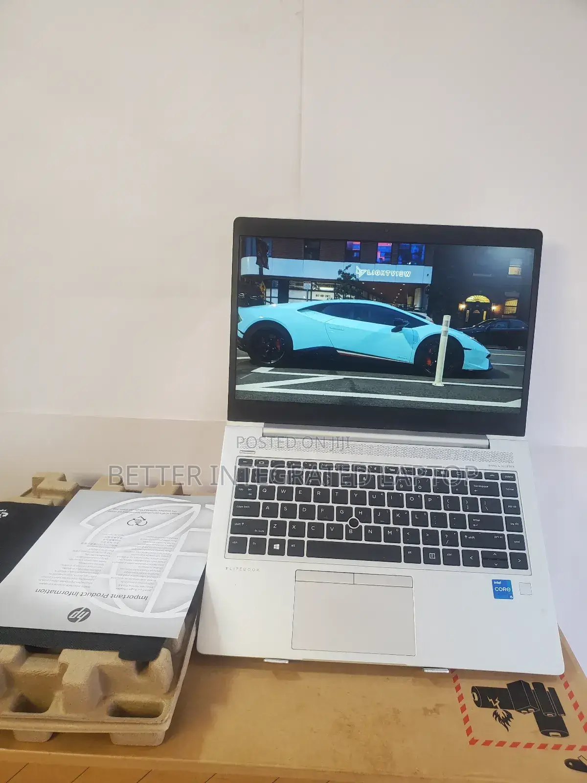 New Laptop HP EliteBook 735 G5 8GB Intel Core i5 SSD 256GB
