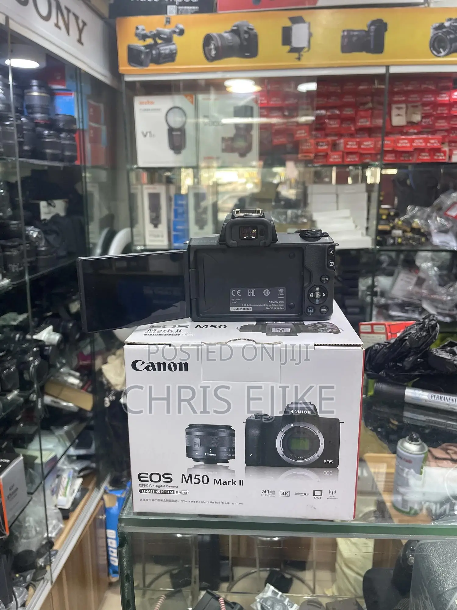 Canon Ink Cart Eos M50 Mark Ii Mirrorless Camera