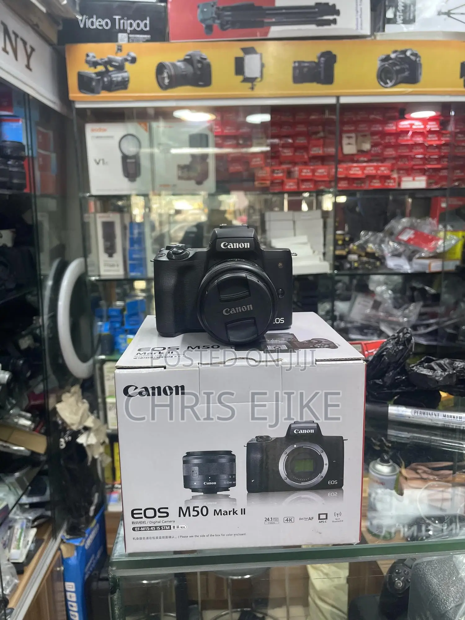Canon Ink Cart Eos M50 Mark Ii Mirrorless Camera