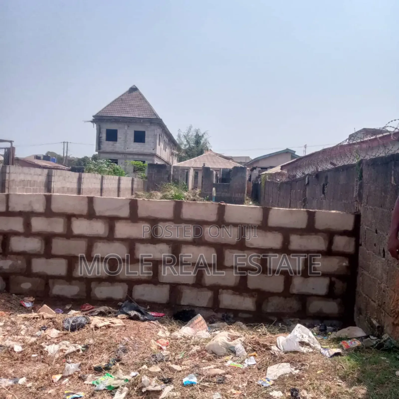 Half Plot Fenced Off Moshalashi Rd Egan Igando