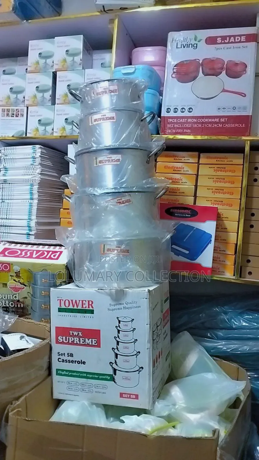 Tower Supreme Aluminium Pot Set
