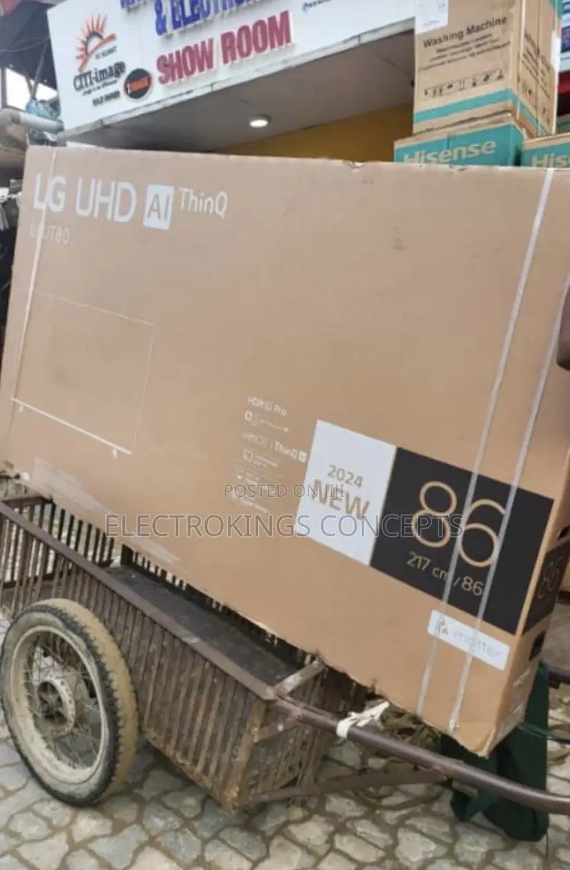 Brand New Lg 86 Inch Smart Uhd Television With Internet Con-