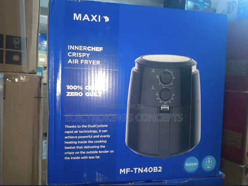 Maxi Air Fryer 4l Black 1500w (Mf-Tn40b2)