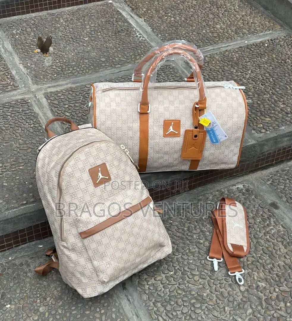Jordan Duffle Bag and Backpack