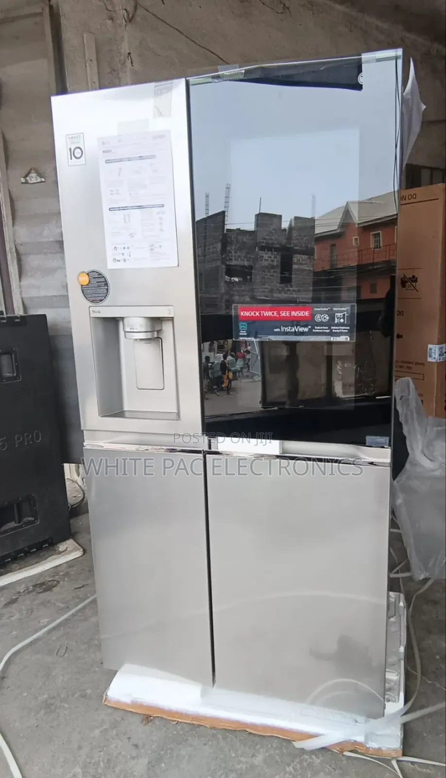 Lg Nok Nok 674 Litre Inverter Fridge & Dispenser Ice Maker