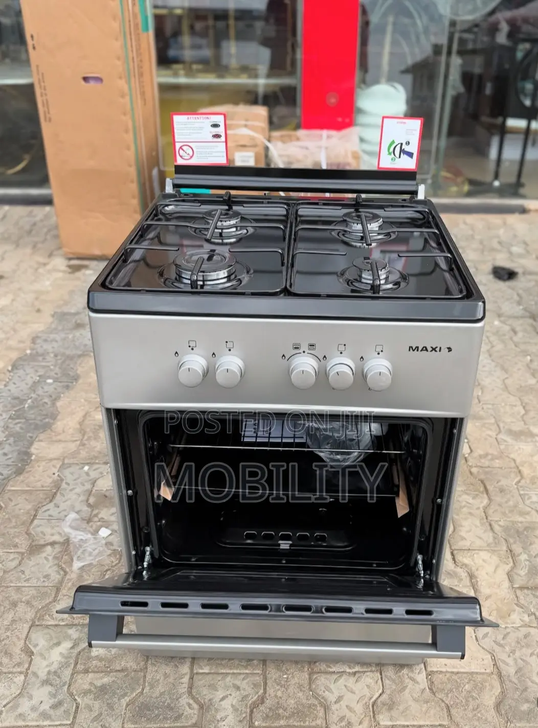 Maxi Gas Cooker With Oven 50by50 With 65l Oven
