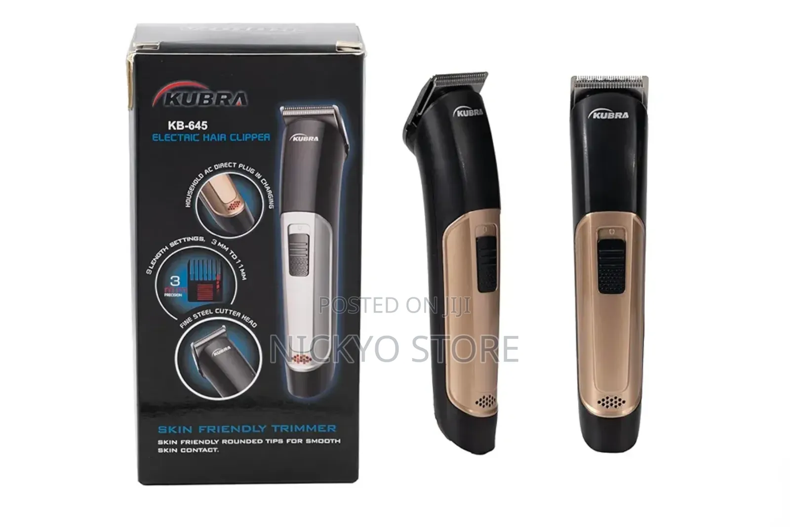 Kubra Kb-845 Electric Hair Clipper – Skin Friendly Trimmer