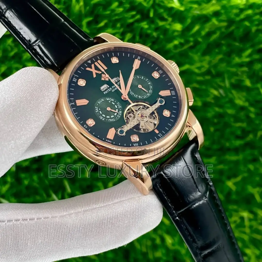 High Quality Luxury Patek Philip Leather Watches