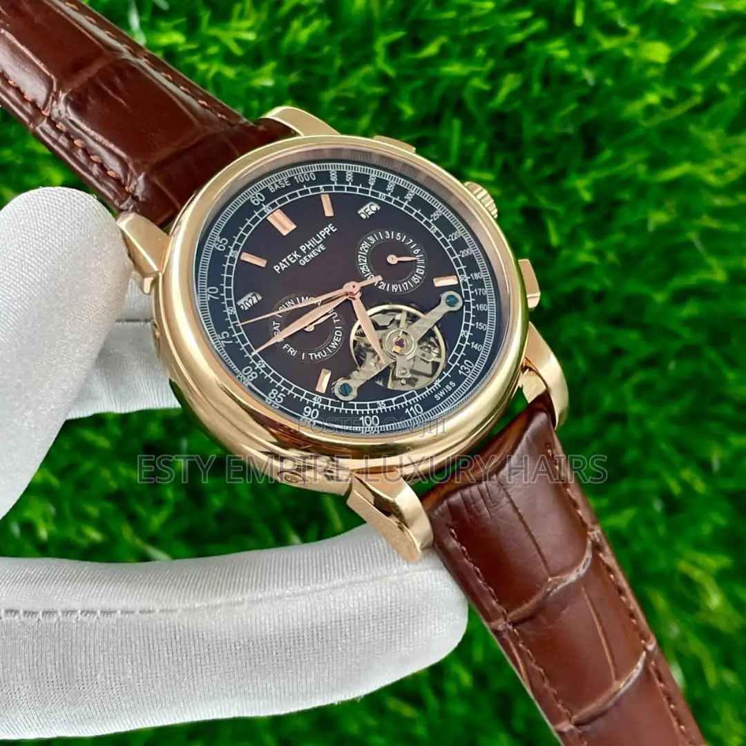 High Quality Luxury Patek Philip Leather Watches