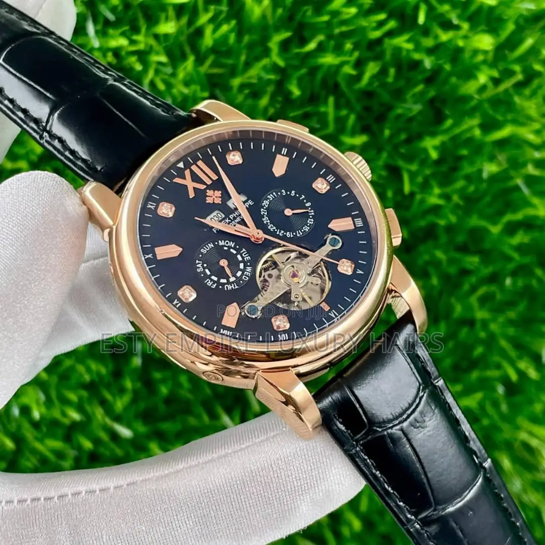 High Quality Luxury Patek Philip Leather Watches
