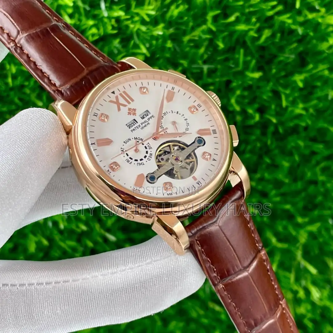 High Quality Luxury Patek Philip Leather Watches