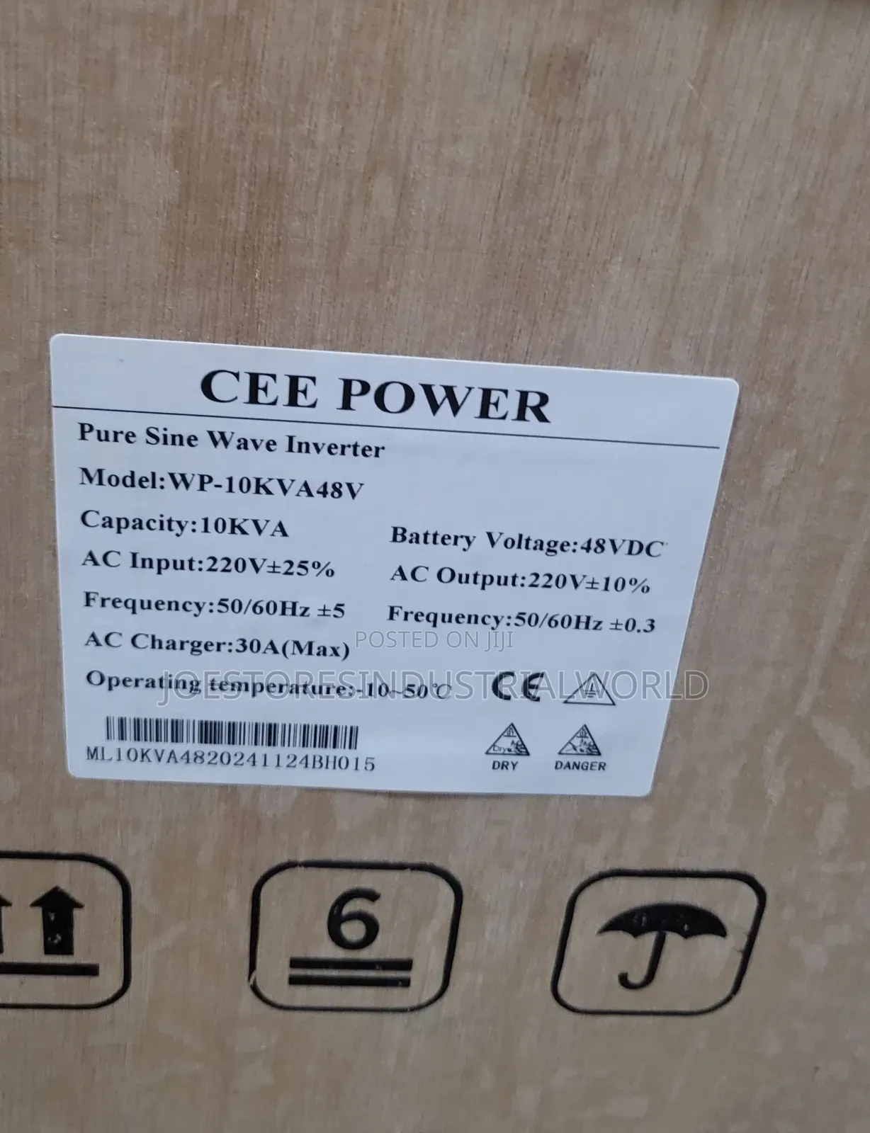 Cee Power Inverter 48v 10kva