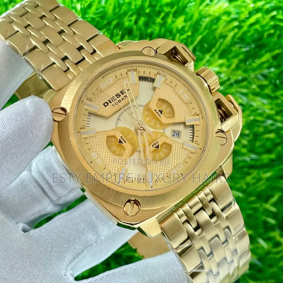 Diseal Quality Luxury Men Chain Strap Wristwatch