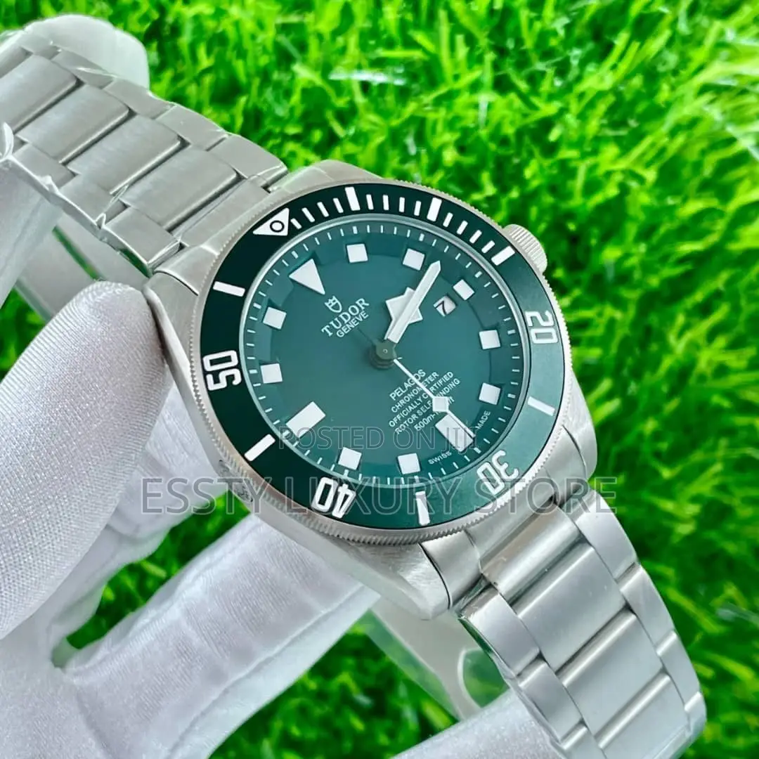 Tudor Quality Luxury Men Chain Strap Wristwatch
