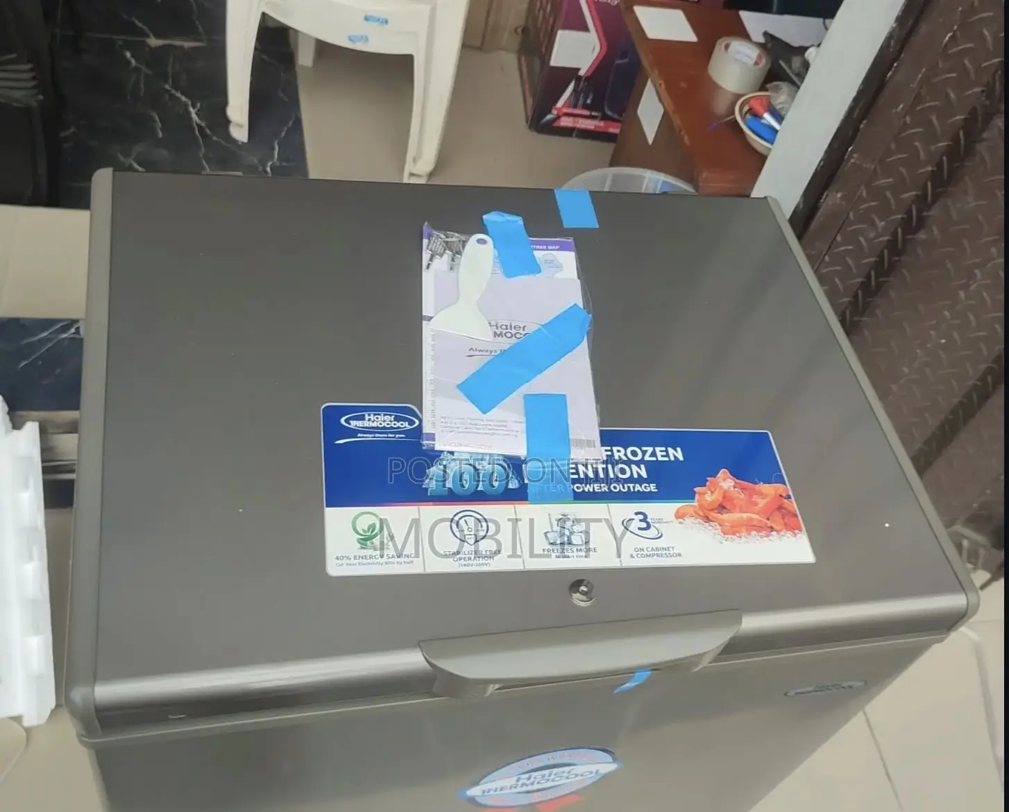 Haier Theremocool 150l Frezzer With 3yrs Warranty Fast Froze