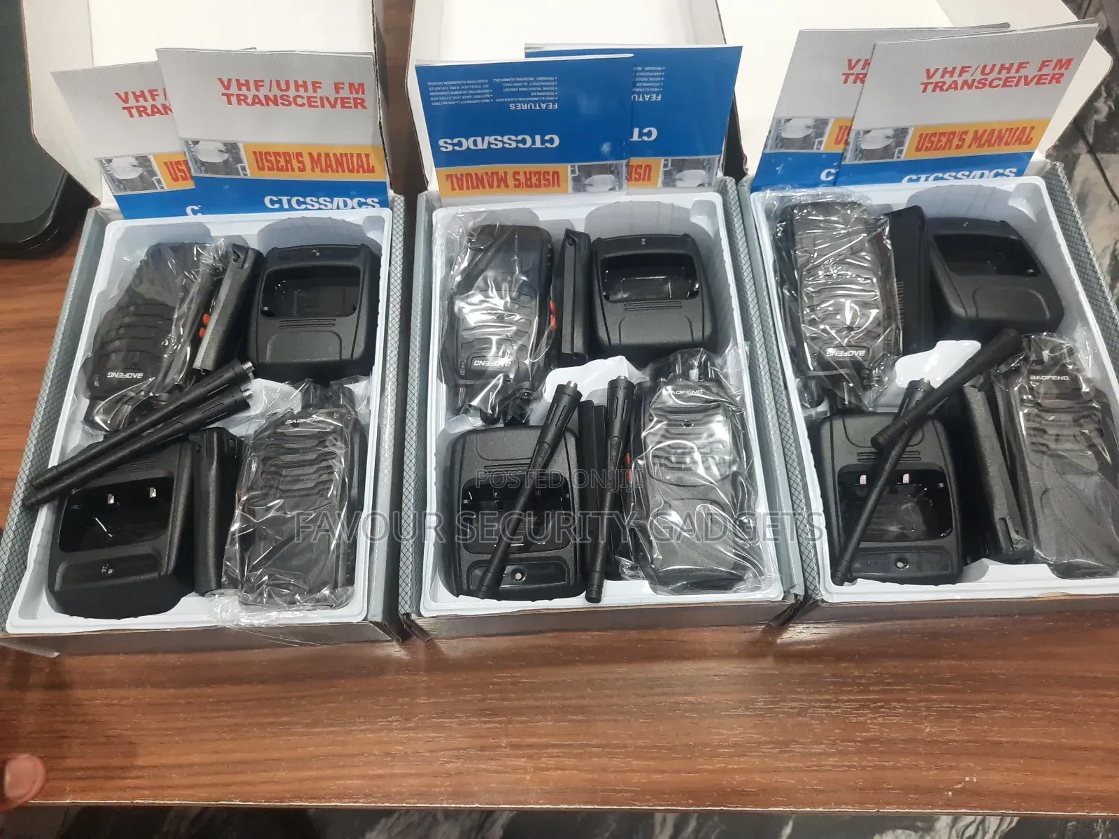 Baofeng Walkie Talkie Radio 6pcs
