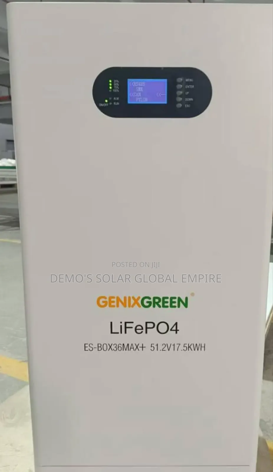 Genixgreen Lithium Battery 17.5kwh
