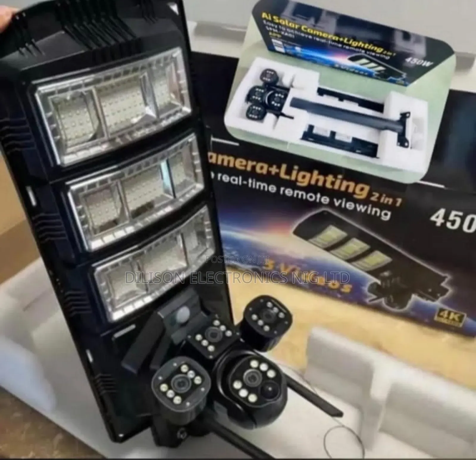 Ai Intelligent Solar PTZ Camera 3 Lence