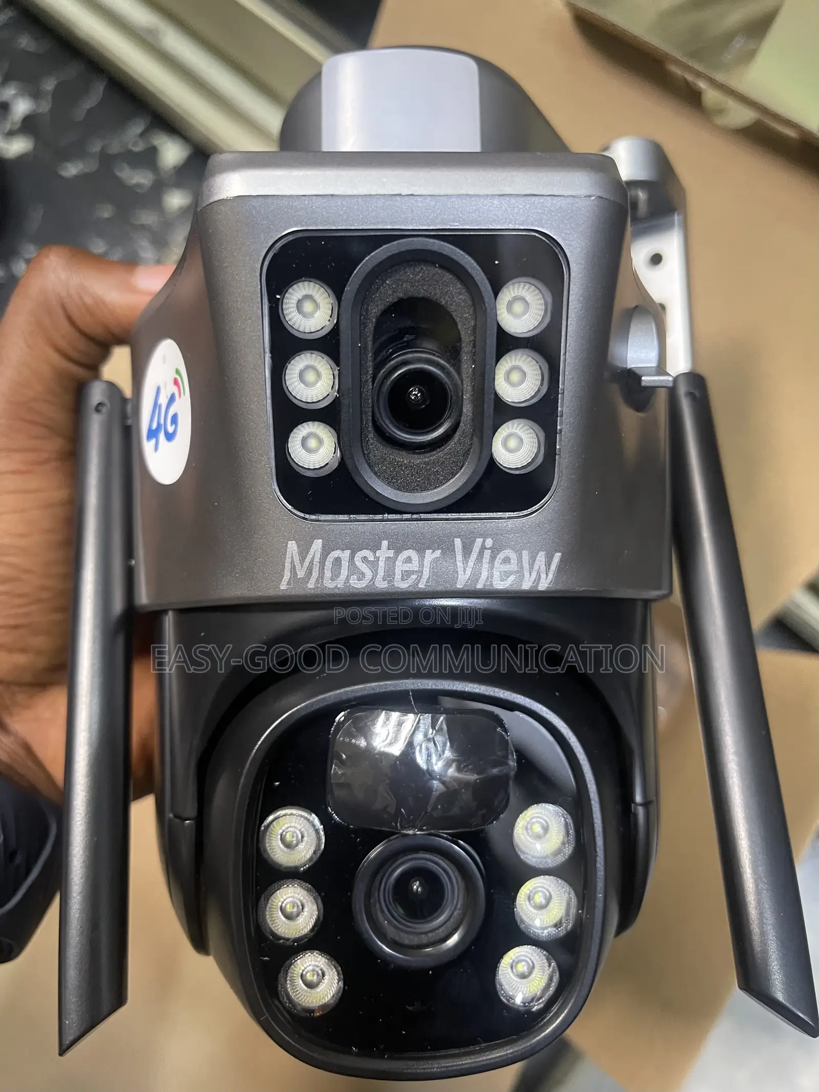 Solar Wifi Two Screen Camera Outdoor