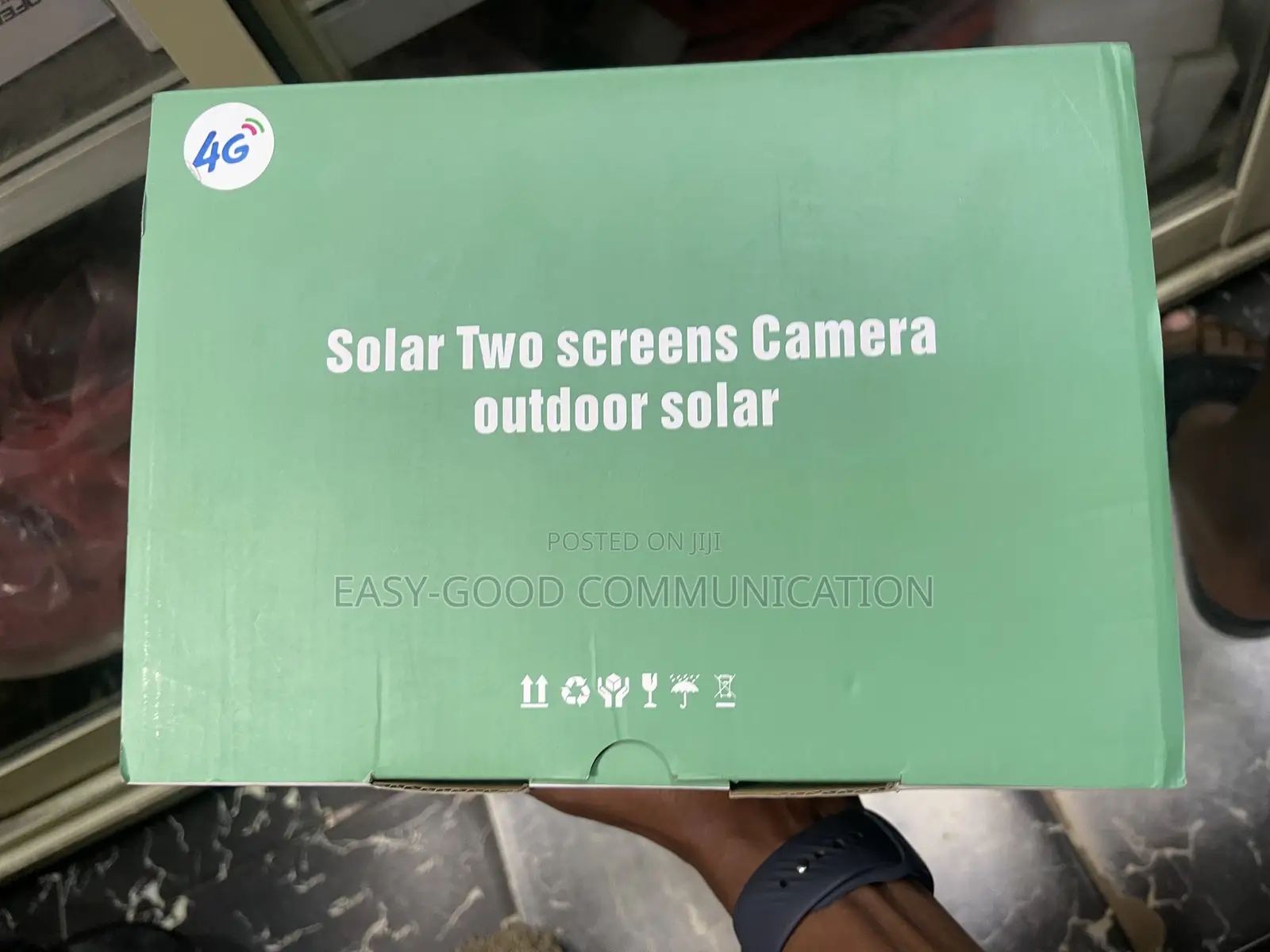 Solar Wifi Two Screen Camera Outdoor
