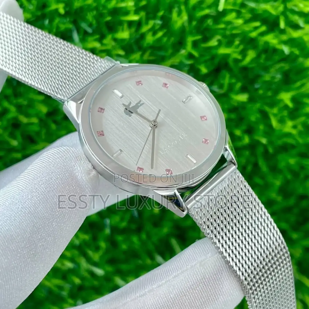 Lacoste Quality Luxury Men Chain Strap Wristwatch