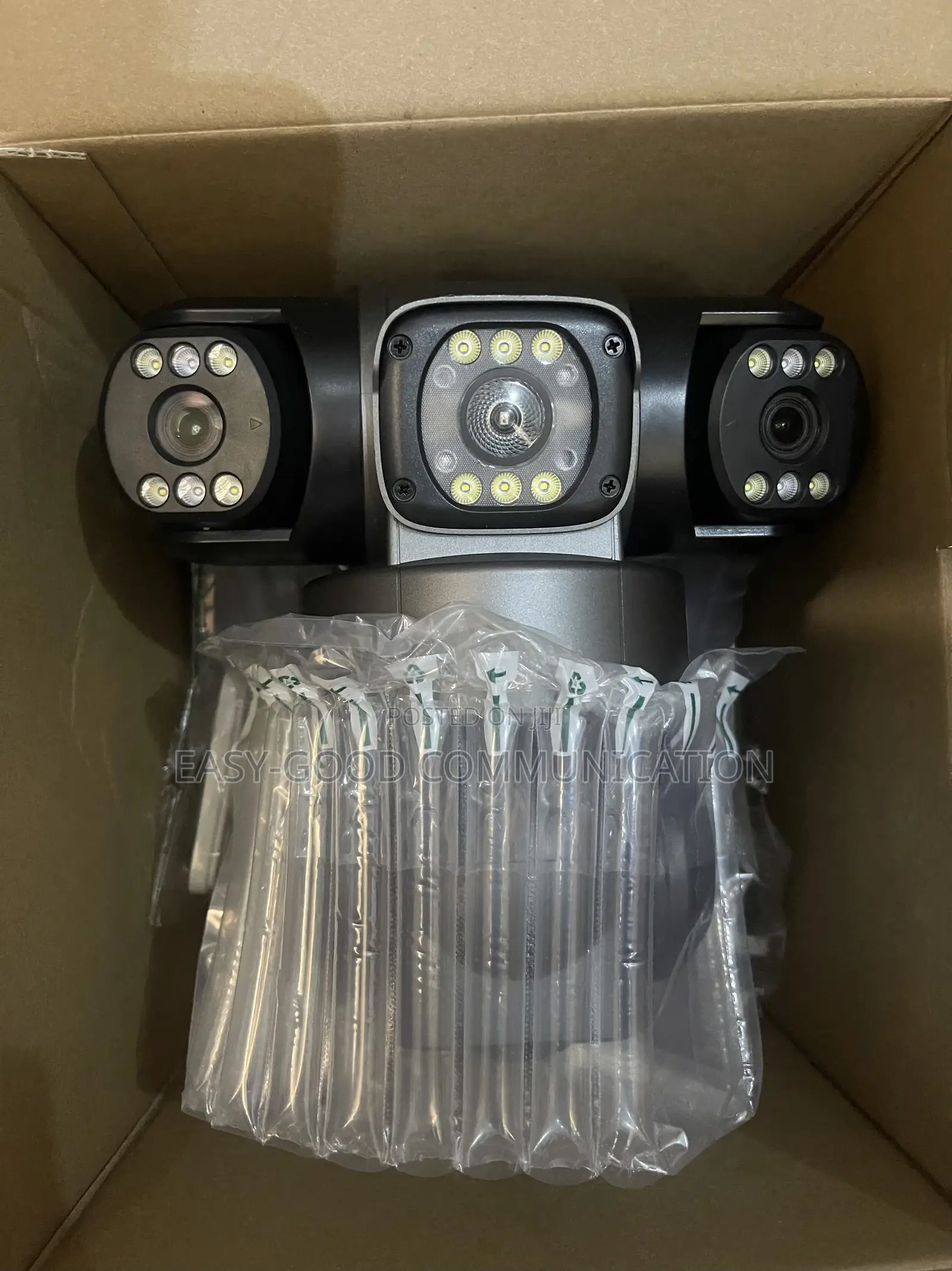 Ultra Hd Triple Lens PTZ Solar Camera