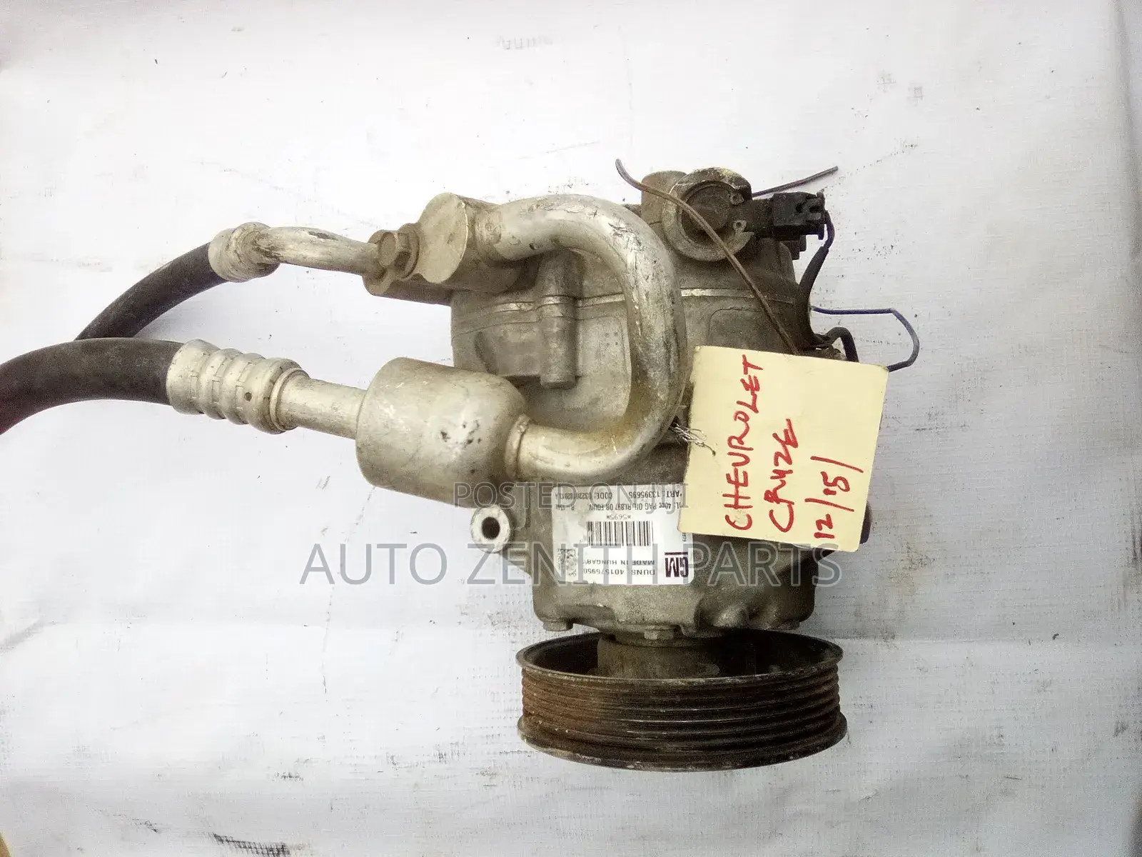 Compressor: Chevrolet Cruise 2012 - 2015