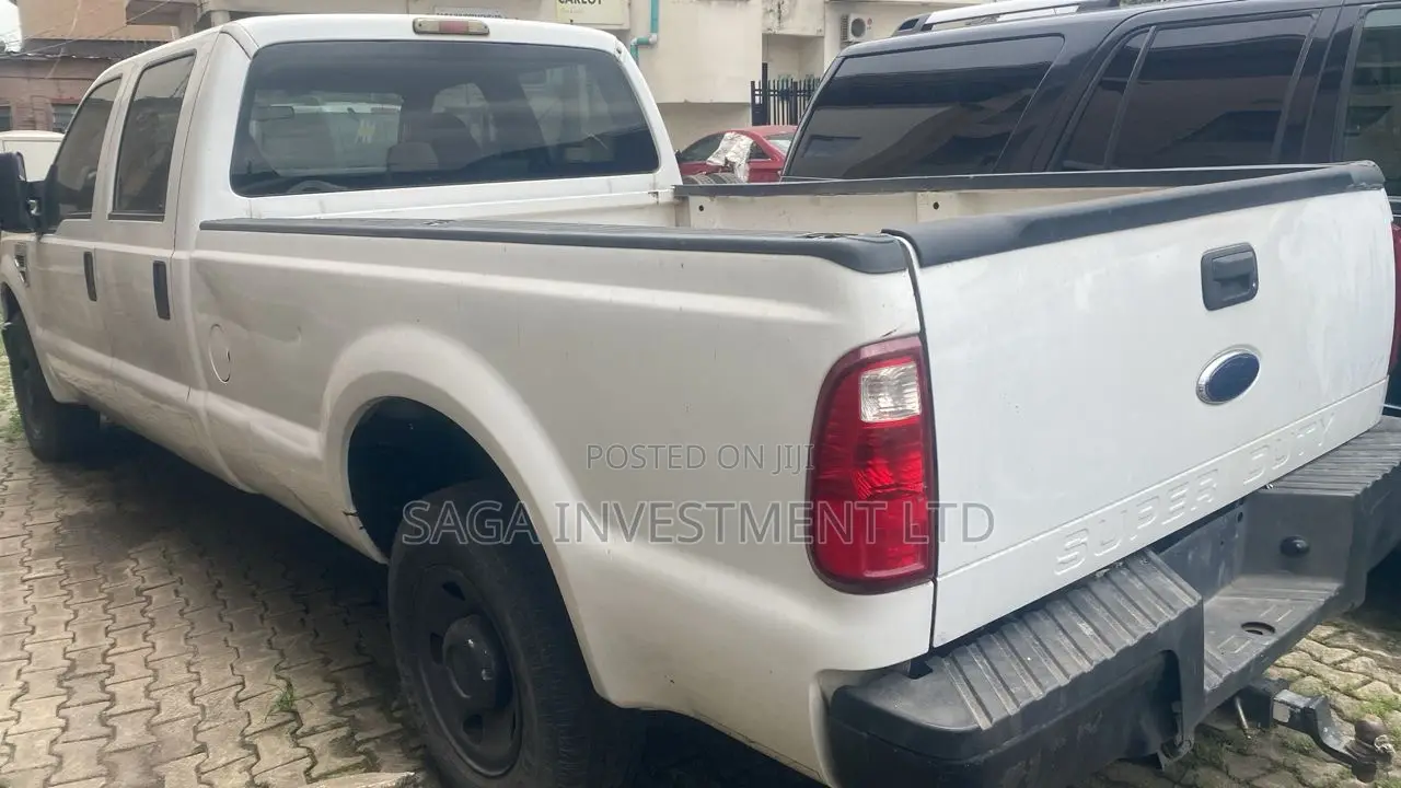 Ford F-350 SD SuperCab 2008 White
