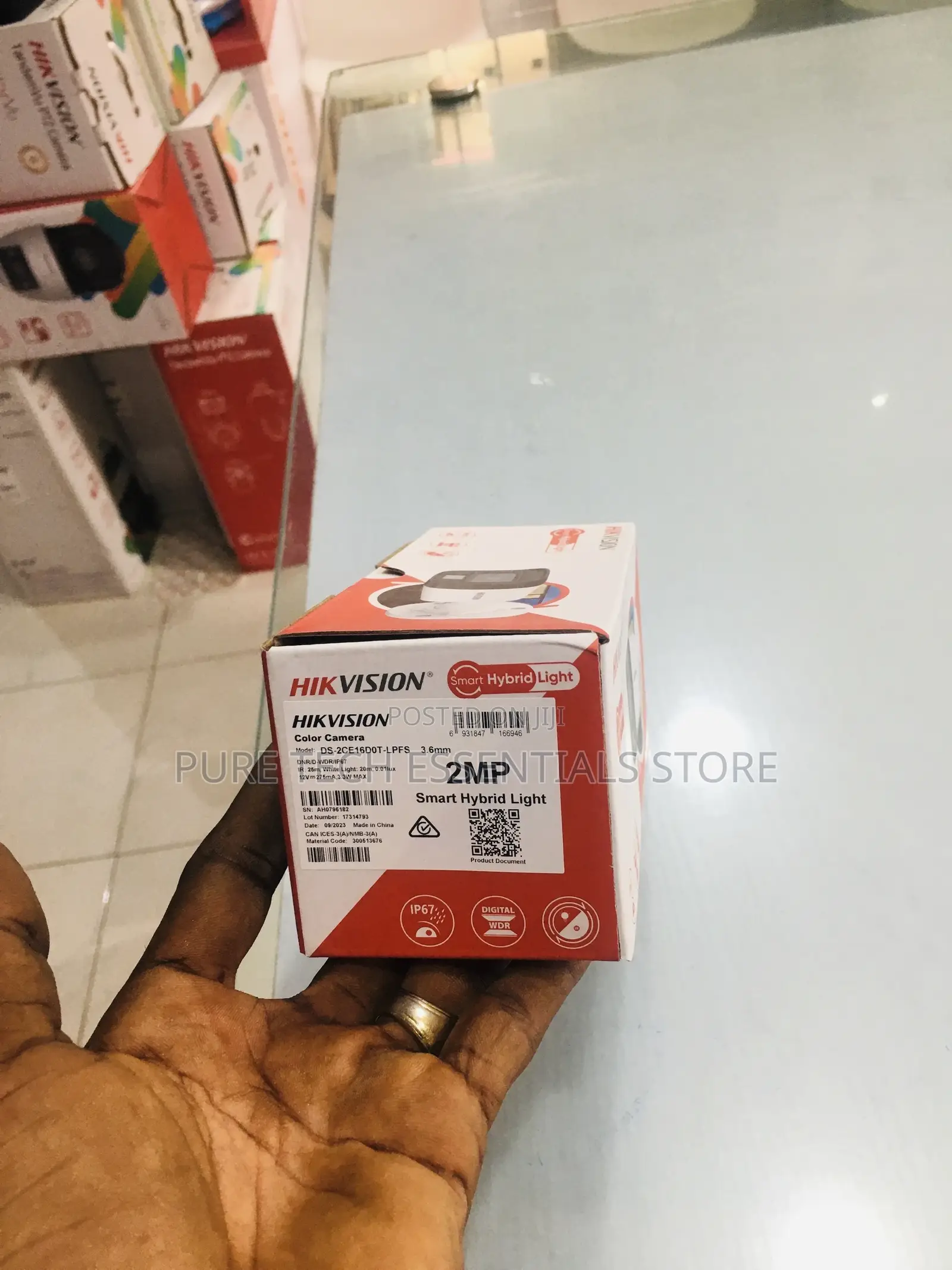 New Hikvision Hybrid Smart Light Outdoor Camera 2mp