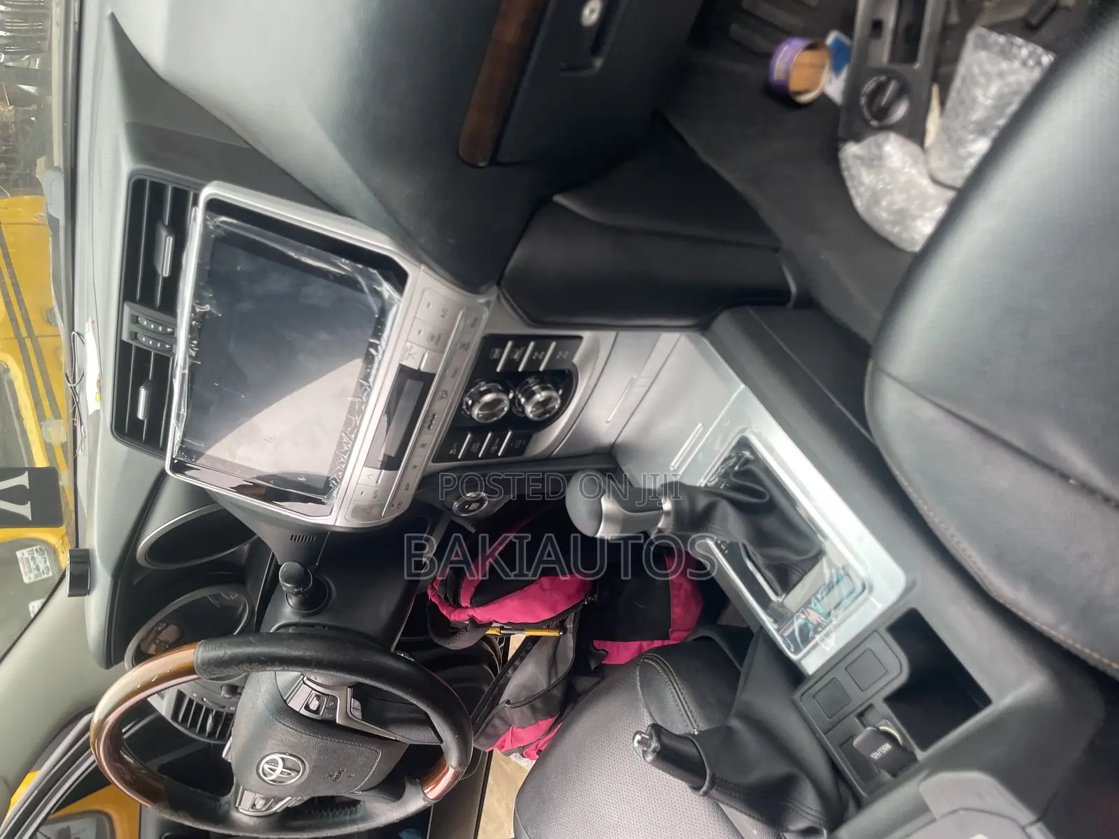 Toyota Prado Complete Android Console Steering Upgrade Kit
